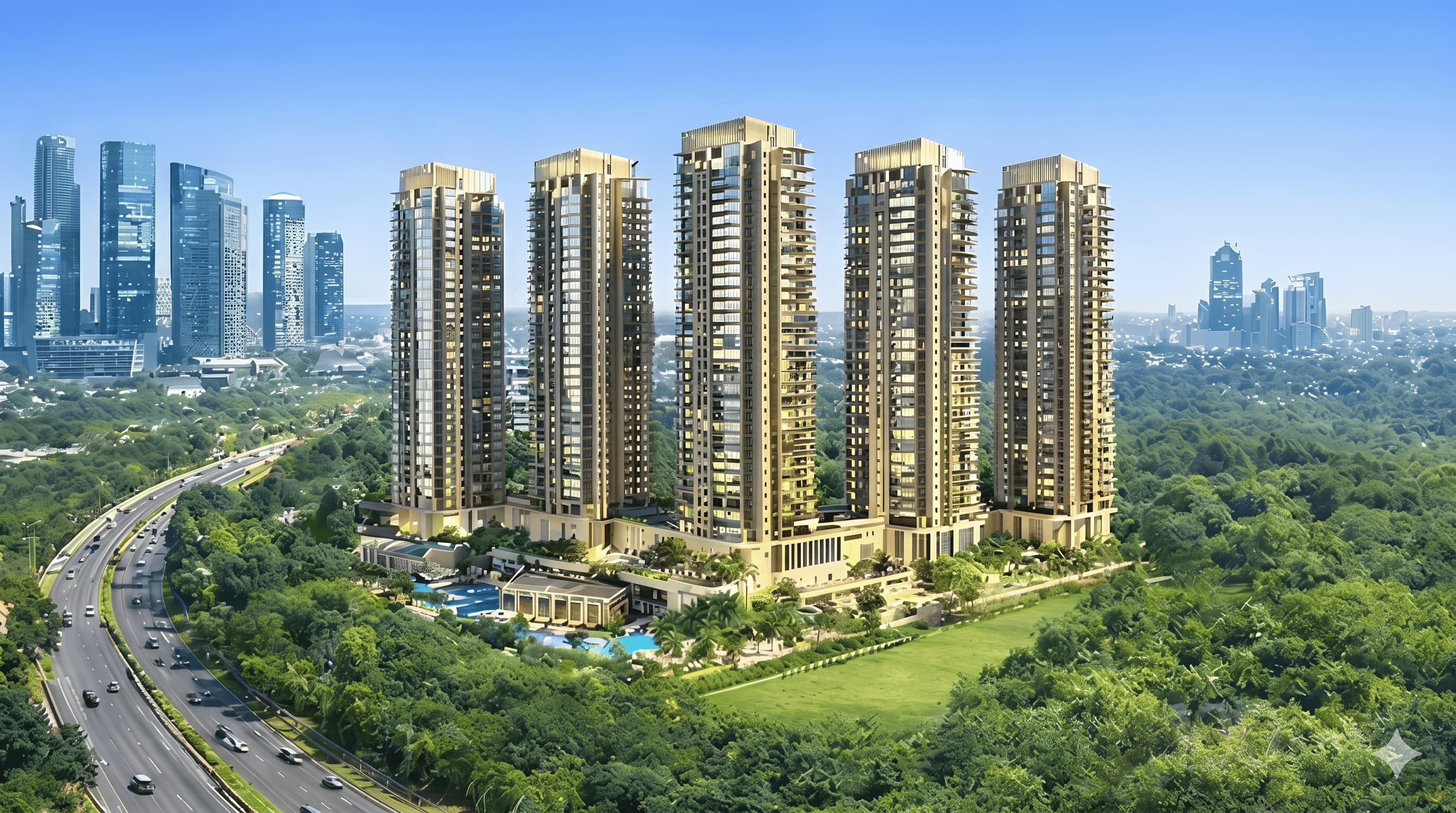 Godrej Samaris by Godrej Properties in Sector 53, Golf Course Road Gurugram - Luxury apartments Project