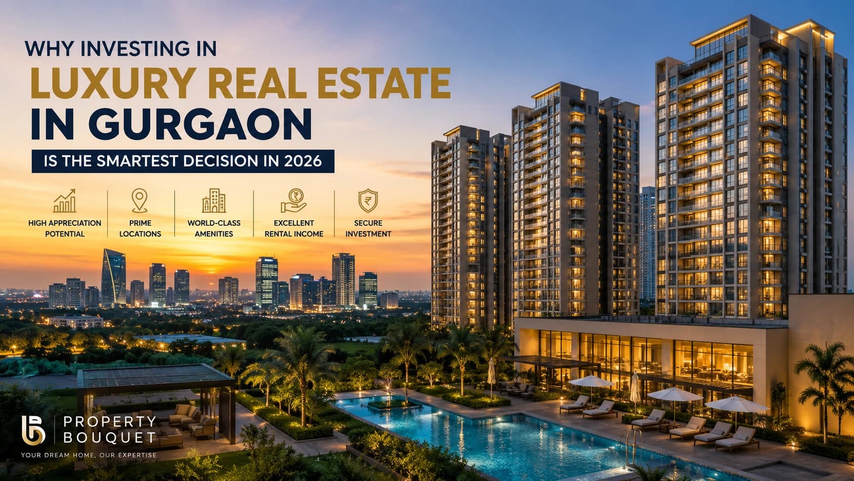 Why Investing in Luxury Real Estate in Gurgaon is the Smartest Decision in 2026