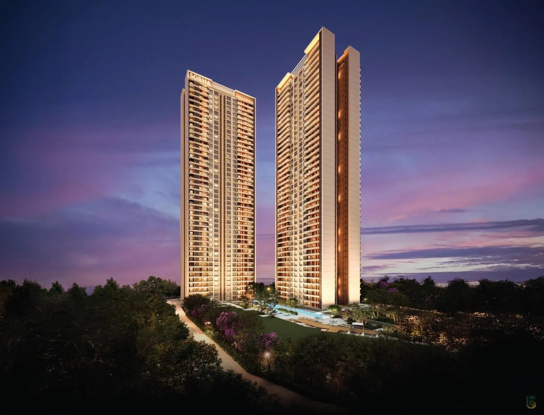 Sobha Crescent by Sobha Realty in Gurgaon > Golf Course Extension Road > Sector 63A - Luxury apartments Project