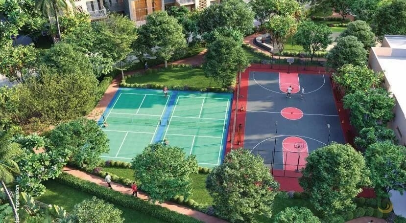 Ashiana Aaroham Sector 80 Gurgaon Multipurpose Court