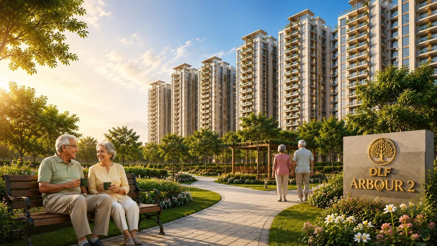 DLF Arbour 2 Sector 63 Gurgaon by DLF in Gurgaon > Golf Course Extension Road > Sector 63 - Luxury apartments