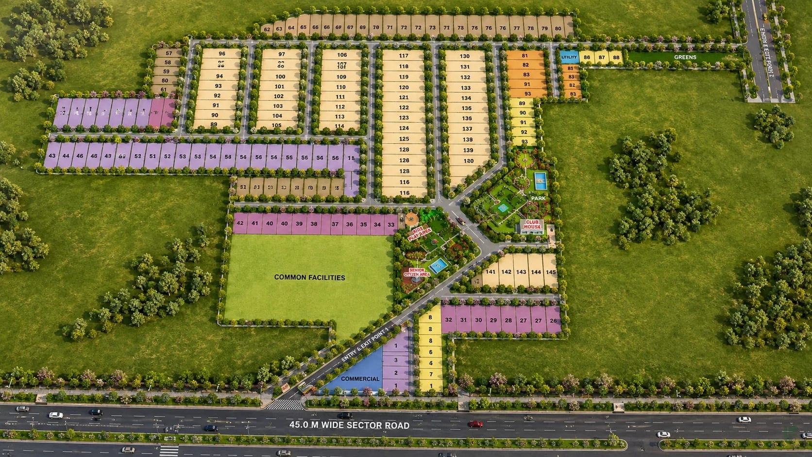 Spiti Palm Estate Sector 3 Farukhnagar Gurgaon by Spiti Developer in Gurgaon > Farukhnagar > Sector 3 - Luxury plots