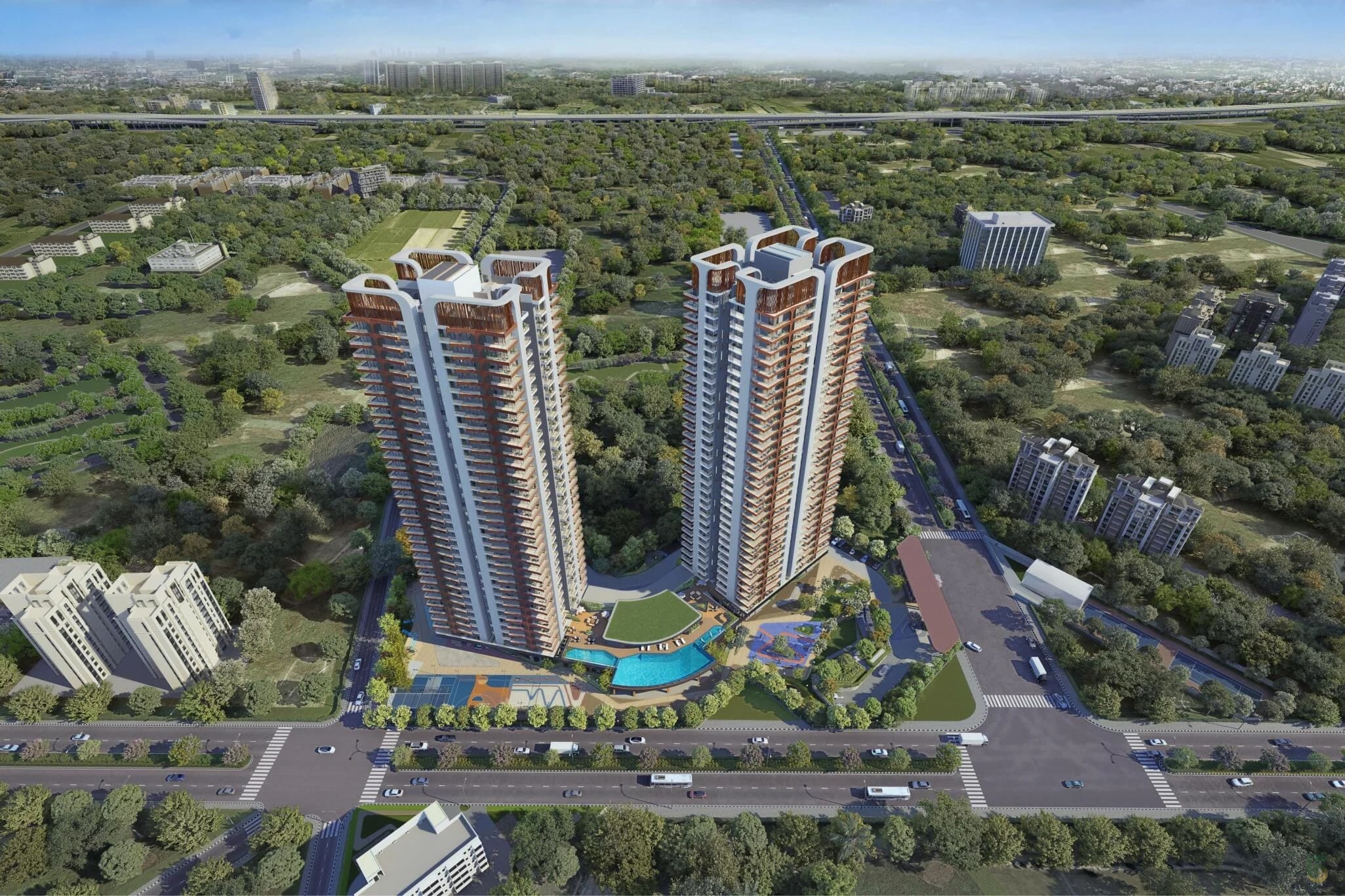 HCBS Twin Horizon Sector 102 Dwarka Expressway Gurgaon by HCBS in Gurgaon > Dwarka expressway > Sector 102 - Luxury apartments
