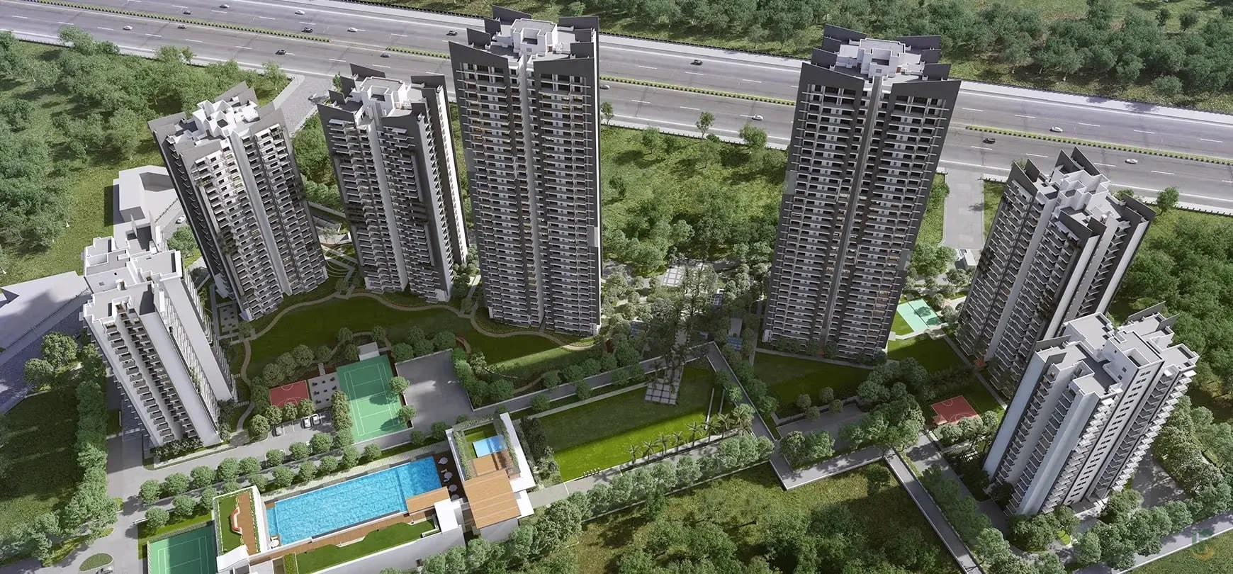 Godrej Meridien Sector 106 Gurgaon by Godrej Properties in Gurgaon > Dwarka expressway > Sector-106 - Luxury apartments Project