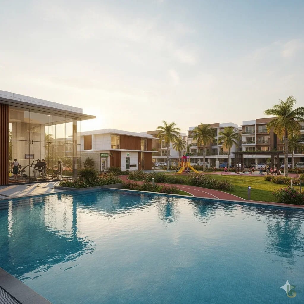 Ganga Realty Kashi Residences Sector 89 Gurugram Swimming Pool
