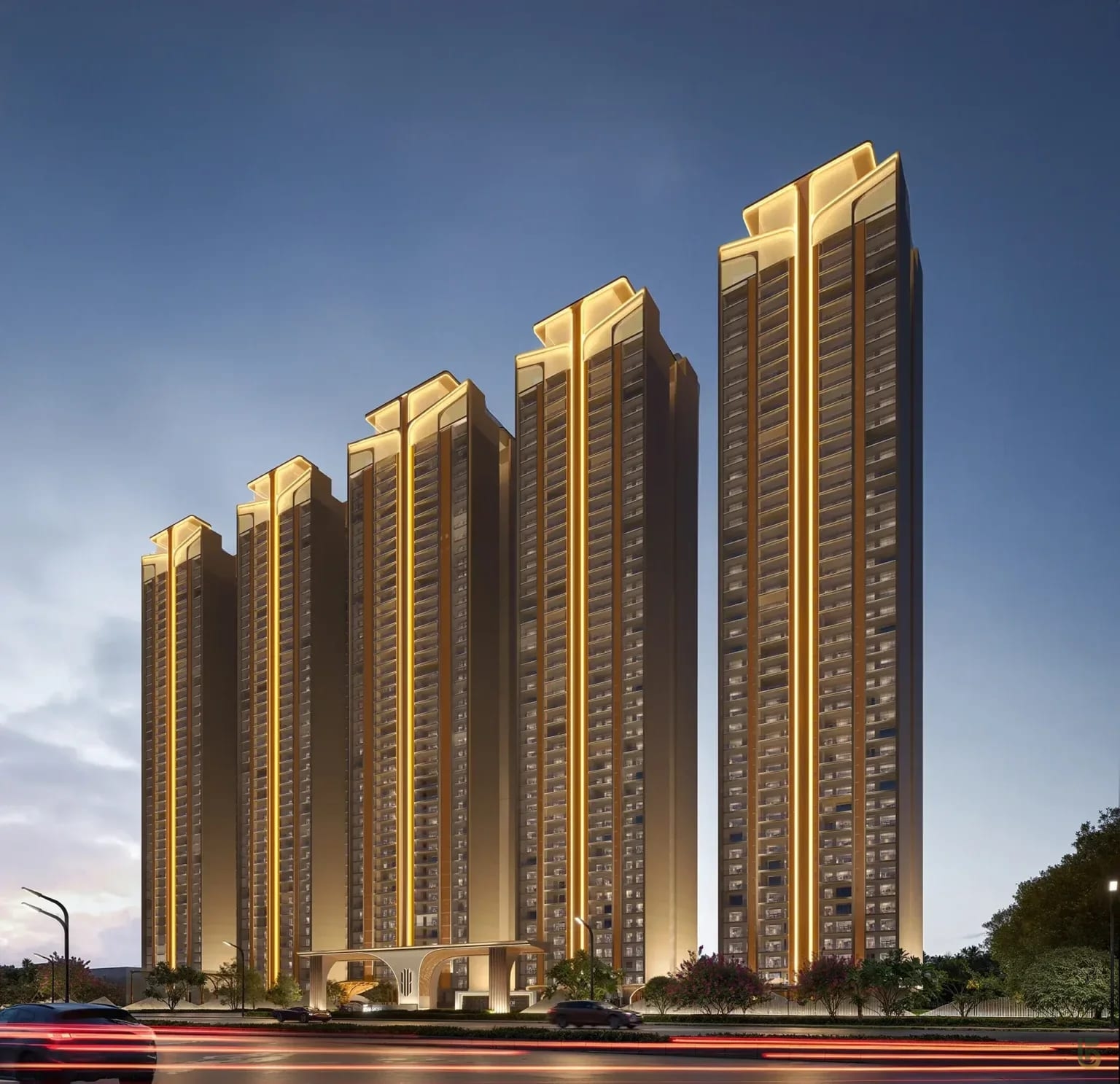 Suncity Monarch Residences Sector 78 Gurugram Buliding
