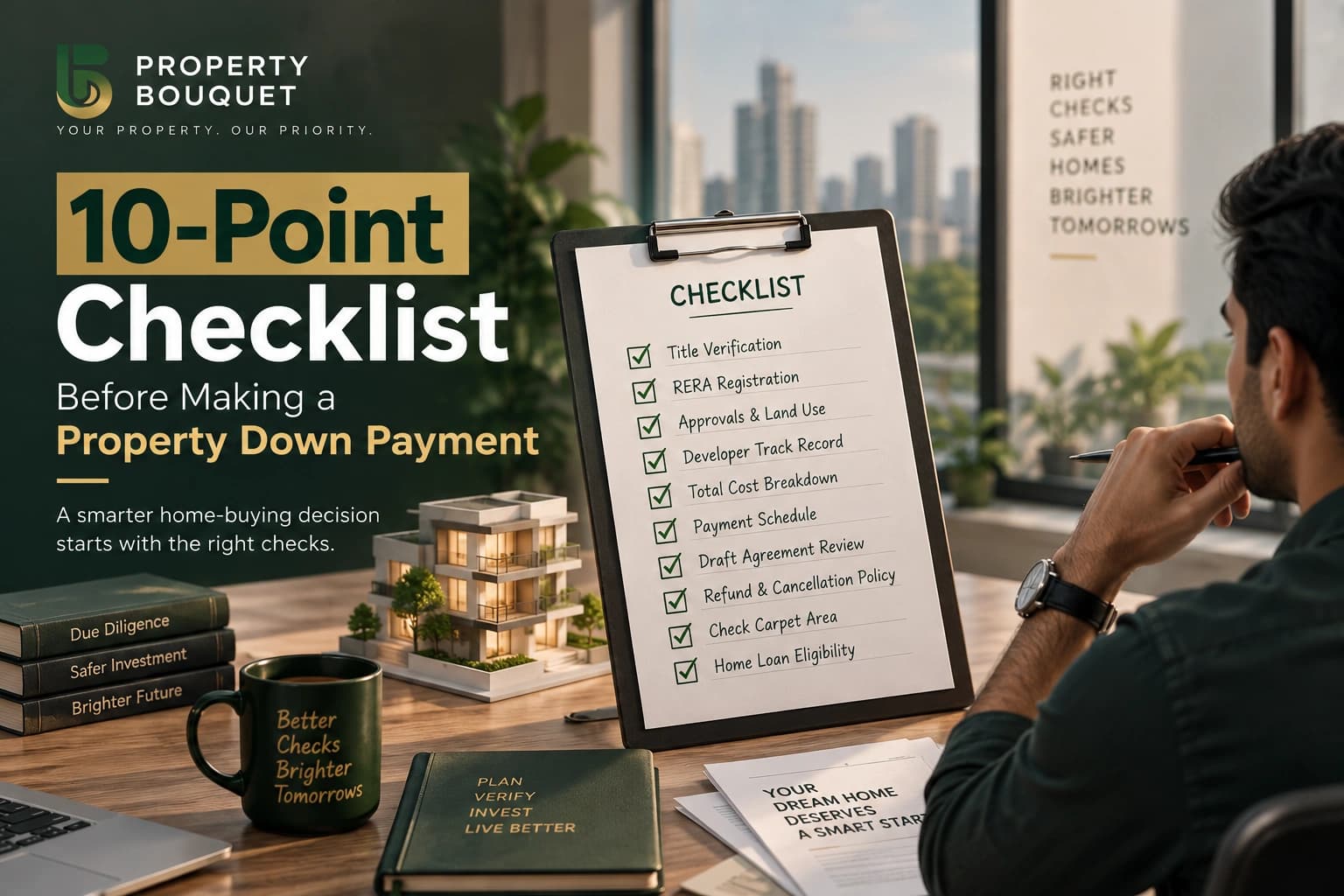 10-Point Checklist Before Making a Property Down Payment
