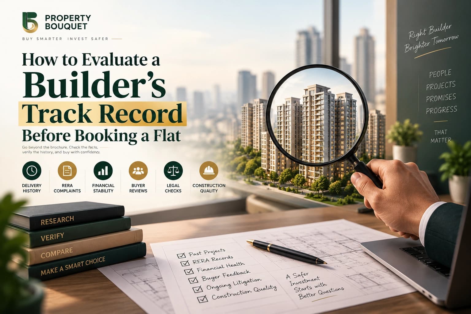 How to Evaluate a Builder's Track Record Before Booking a Flat