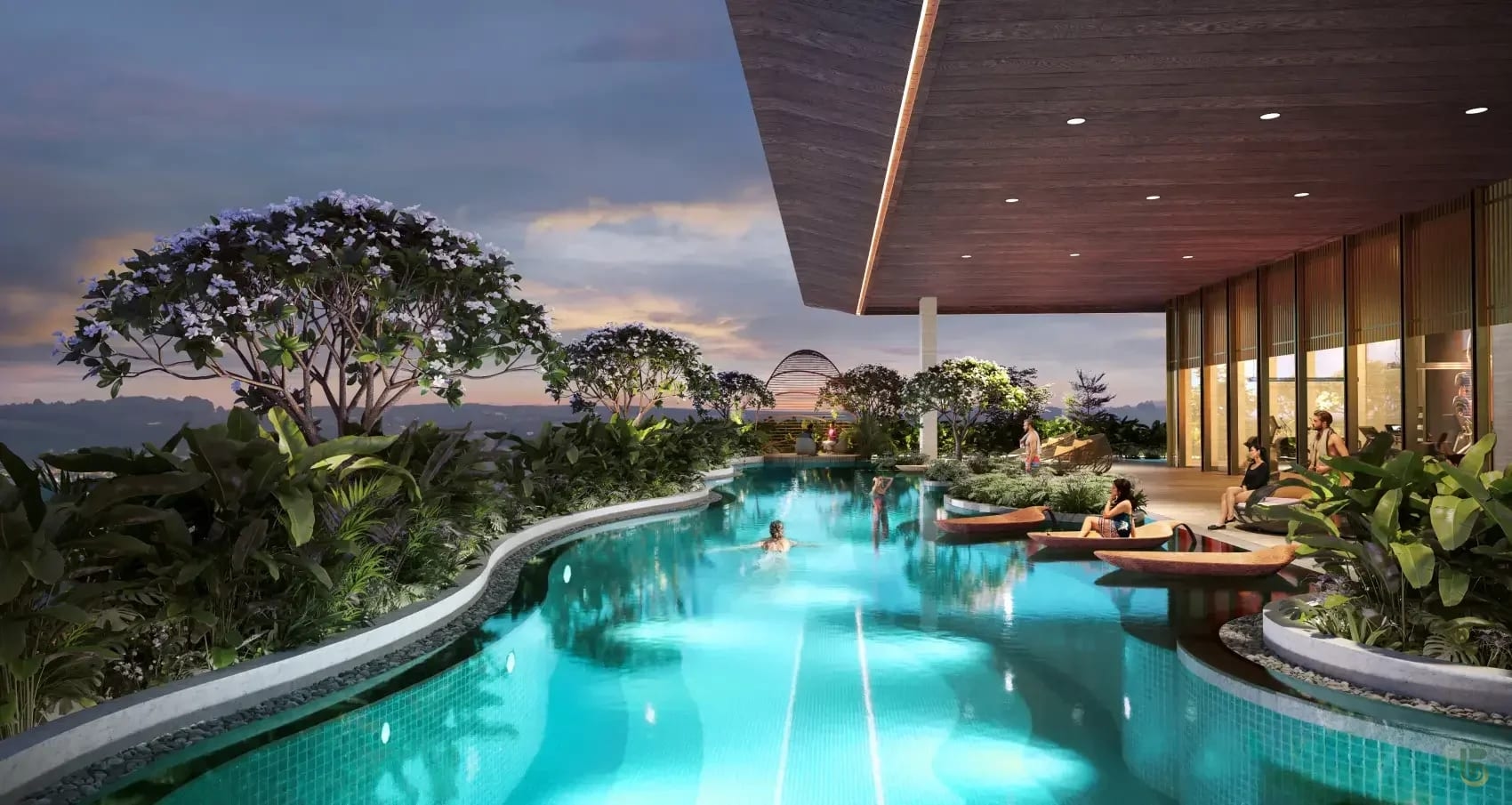 Trevoc Royal Residences Swimming Pool