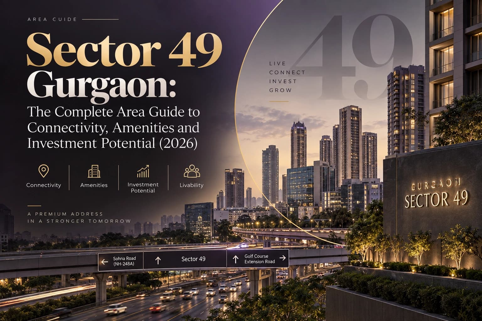 Sector 49 Gurgaon: The Complete Area Guide to Connectivity, Amenities and Investment Potential