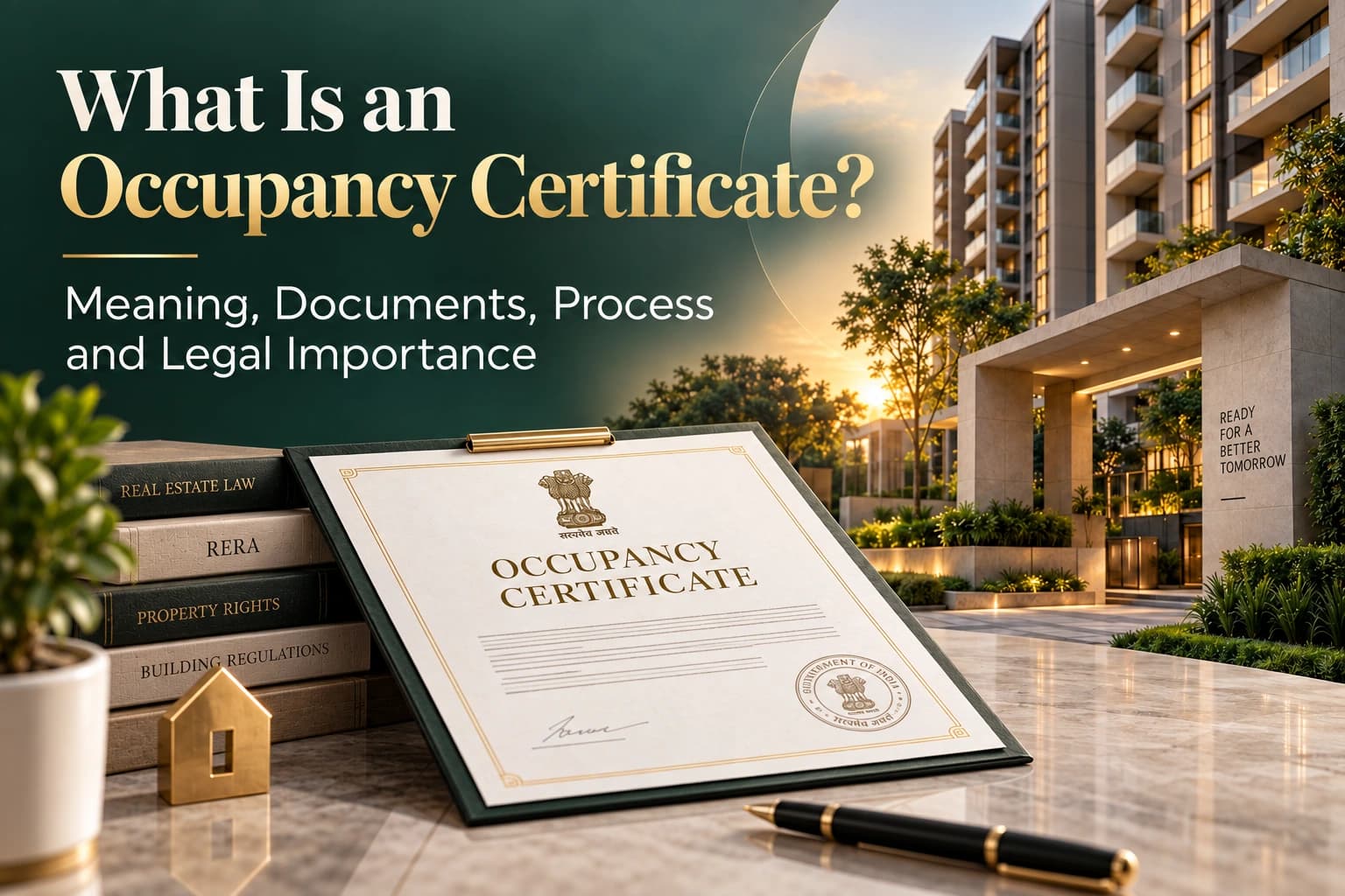 What Is an Occupancy Certificate? Meaning, Documents & RERA Rules