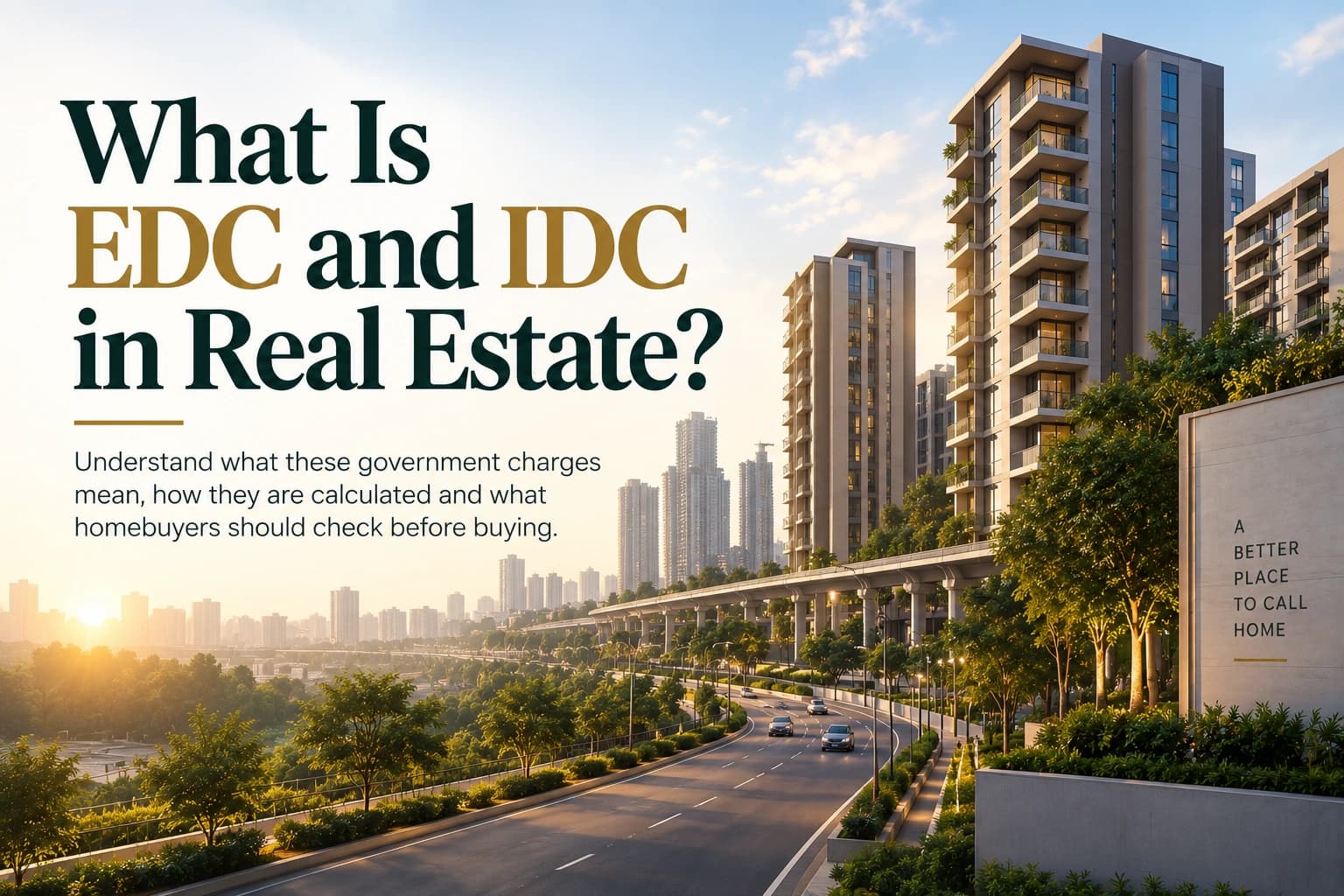 What Is EDC and IDC in Real Estate? Charges Explained