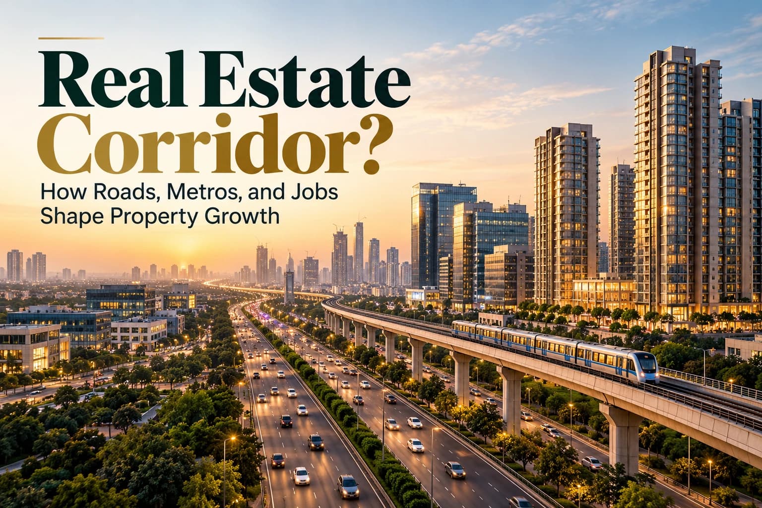Real Estate Corridors Explained: Where Property Growth Really Happens