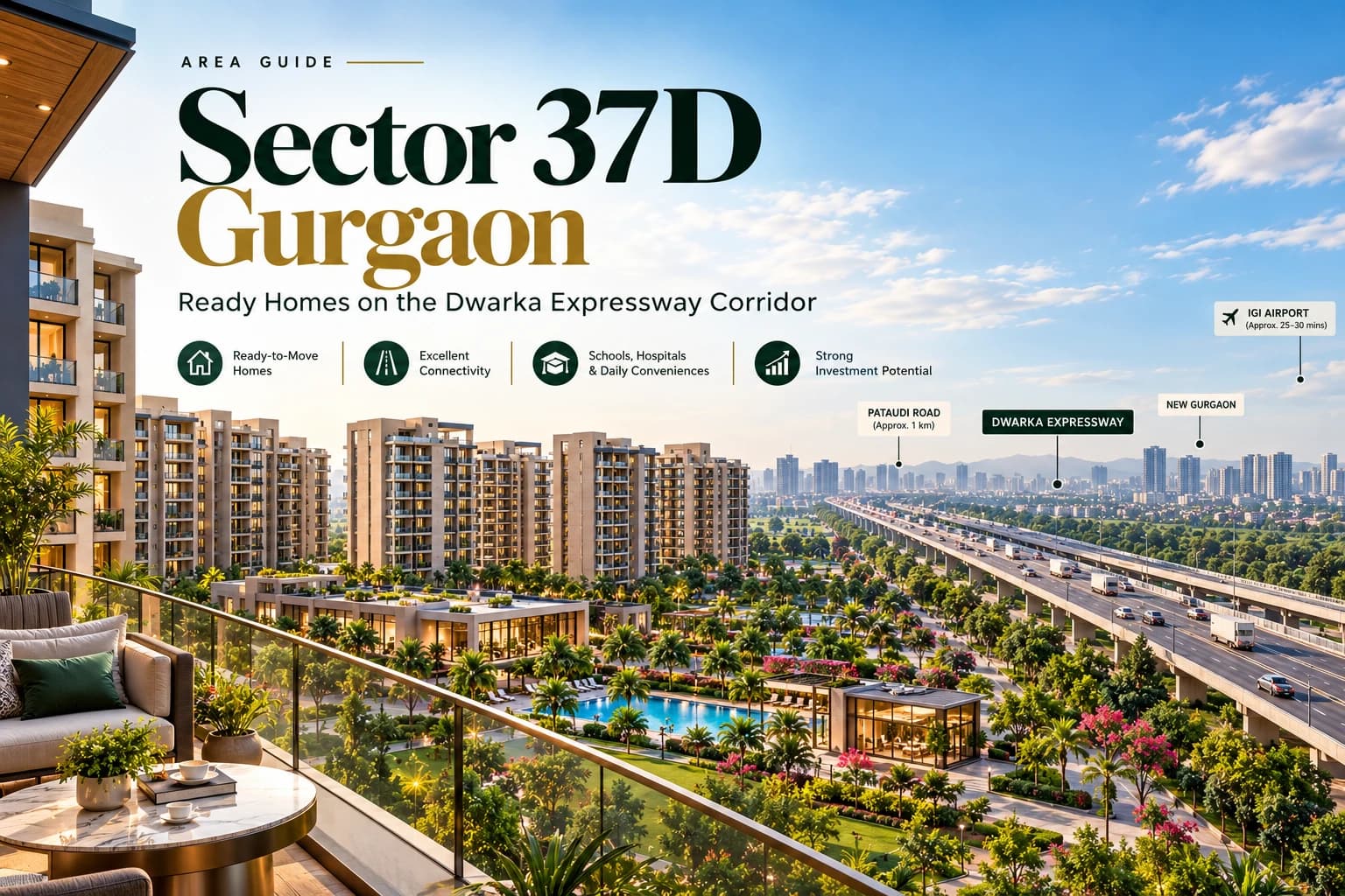 Sector 37D Gurgaon Area Guide: Ready Homes Near Dwarka Expressway