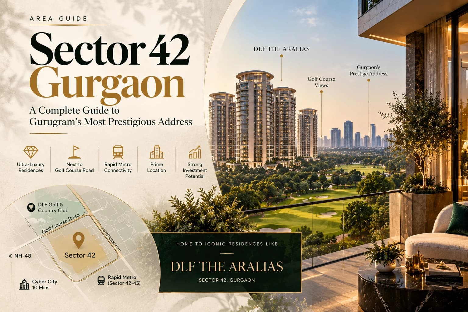 Sector 42 Gurgaon: Gurugram's Most Prestigious Address