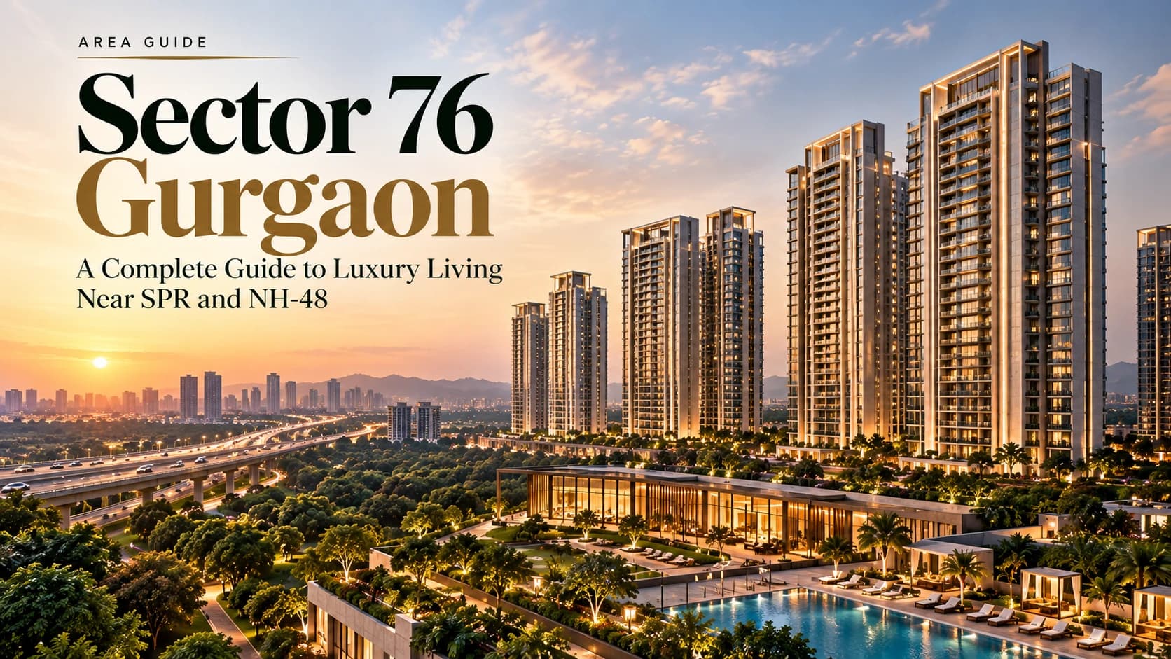 Sector 76 Gurgaon: Luxury High-Rise Living by DLF and Whiteland