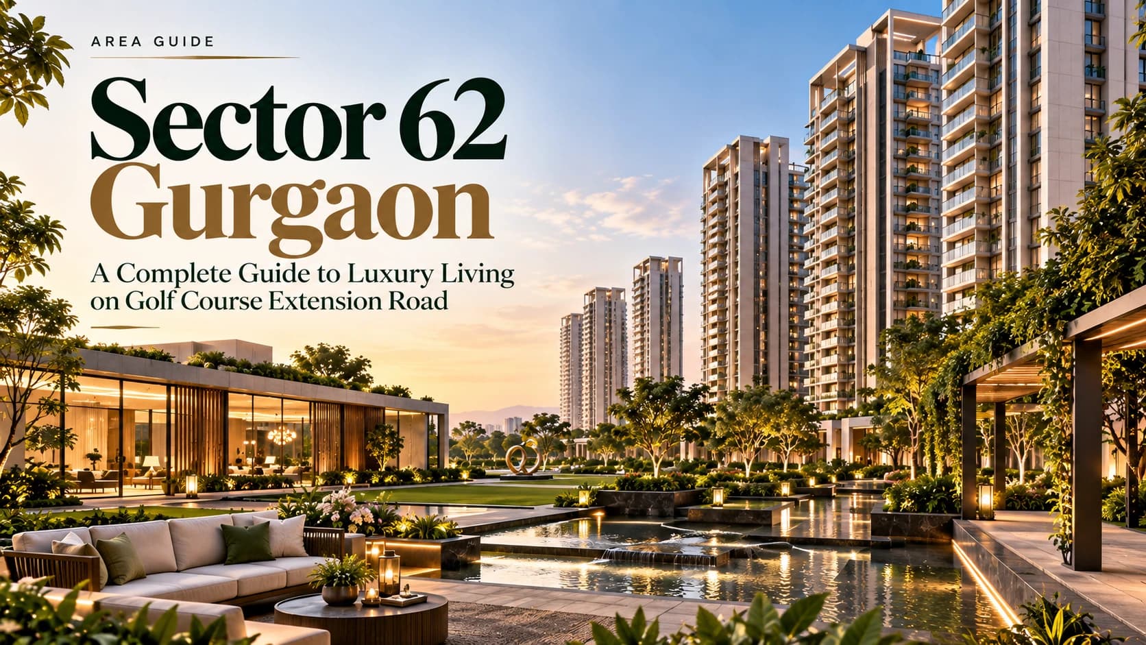 Sector 62 Gurgaon: Emaar's Luxury Hub on Golf Course Extension Road