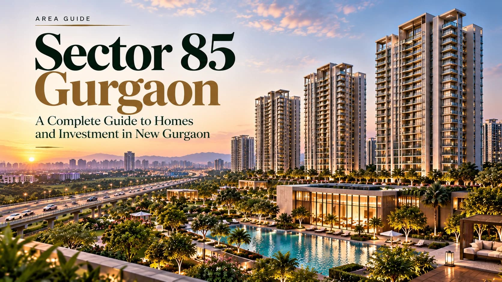 Sector 85 Gurgaon: Smart Homes and Fresh-Air Living in New Gurgaon