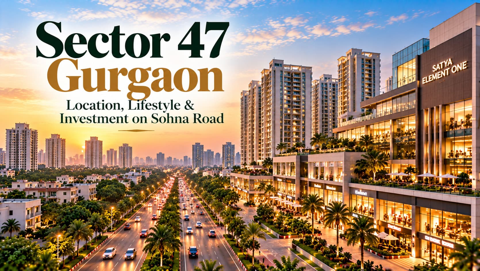 Sector 47 Gurgaon: A Settled Address Between Subhash Chowk and Sohna Road