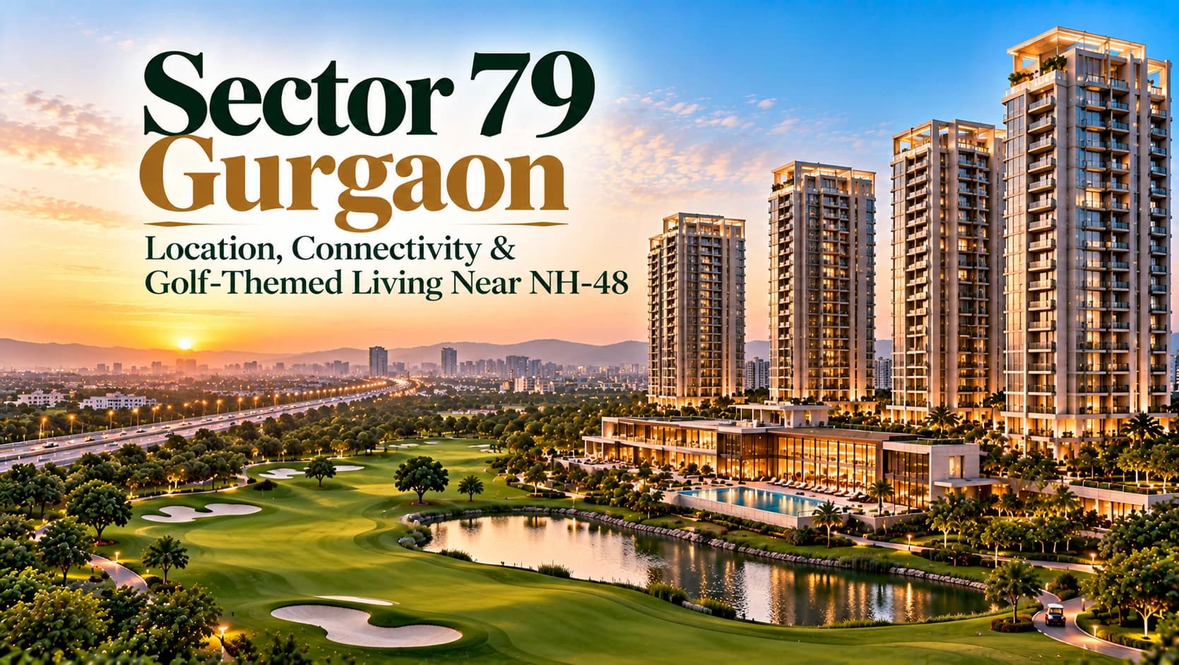 Sector 79 Gurgaon: Golf-Themed Living Off NH-48