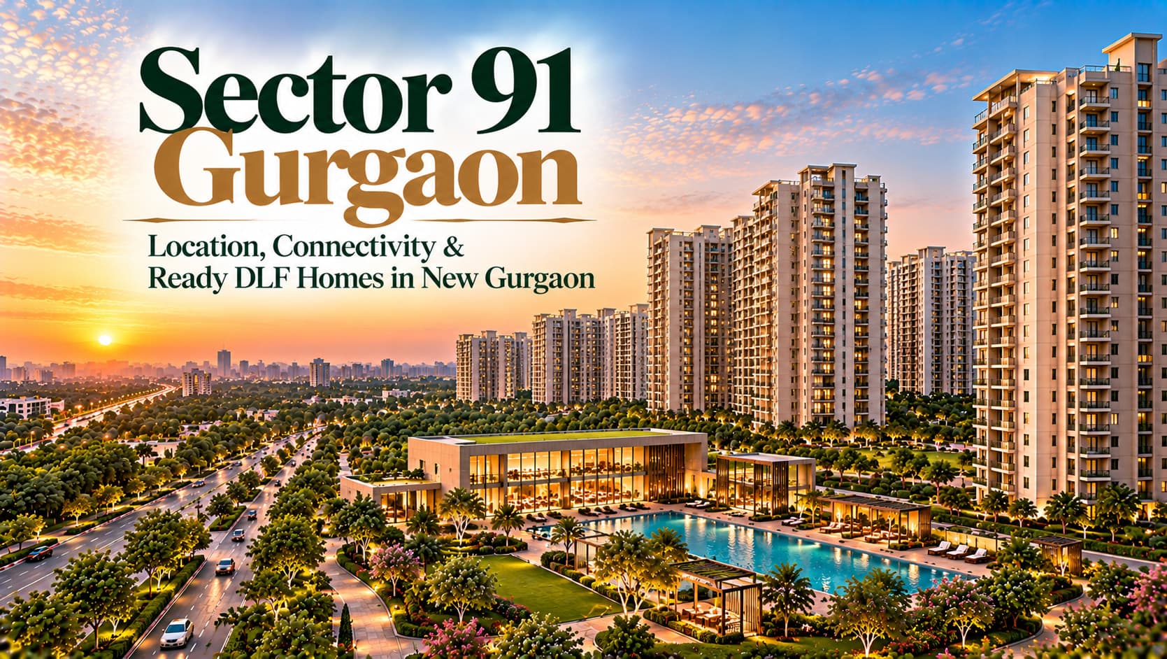 Sector 91 Gurgaon: Ready DLF Homes Between New Gurgaon and Manesar