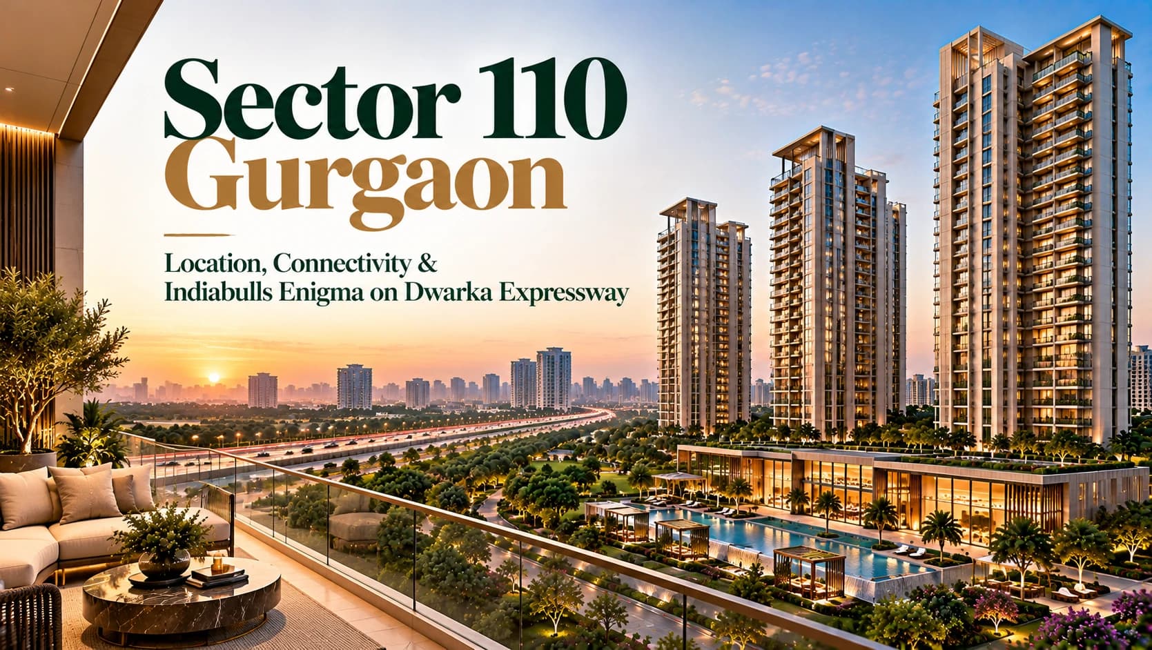 Sector 110 Gurgaon: Large Ready Homes on Dwarka Expressway