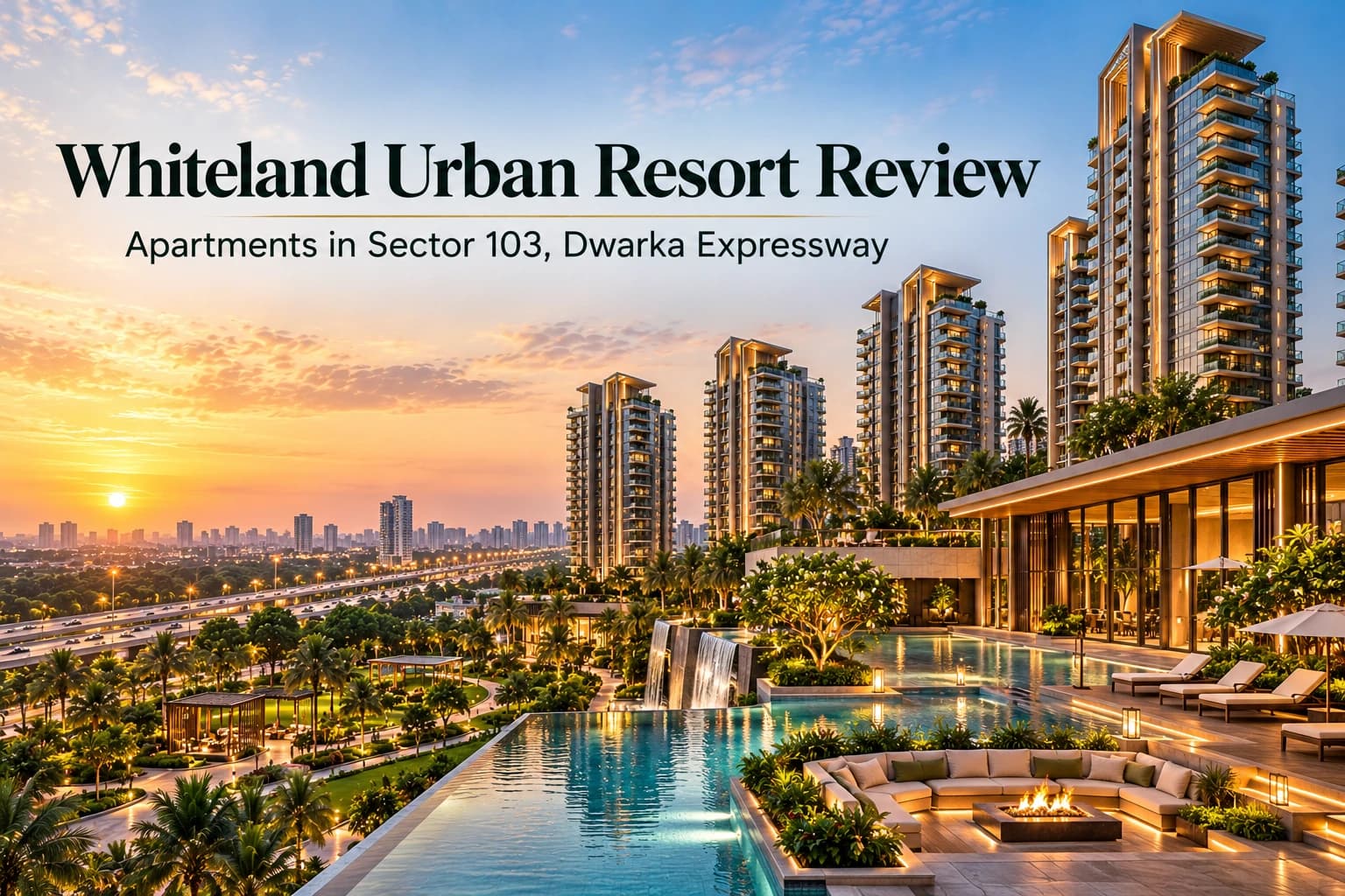 Whiteland Urban Resort Review: Resort Living on Dwarka Expressway