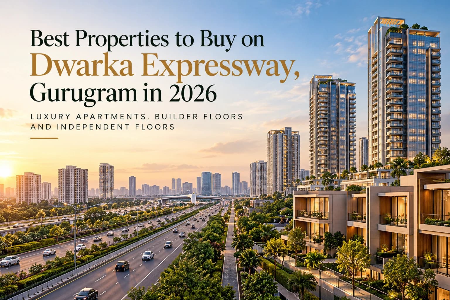Best Properties on Dwarka Expressway 2026 | Prices & Projects