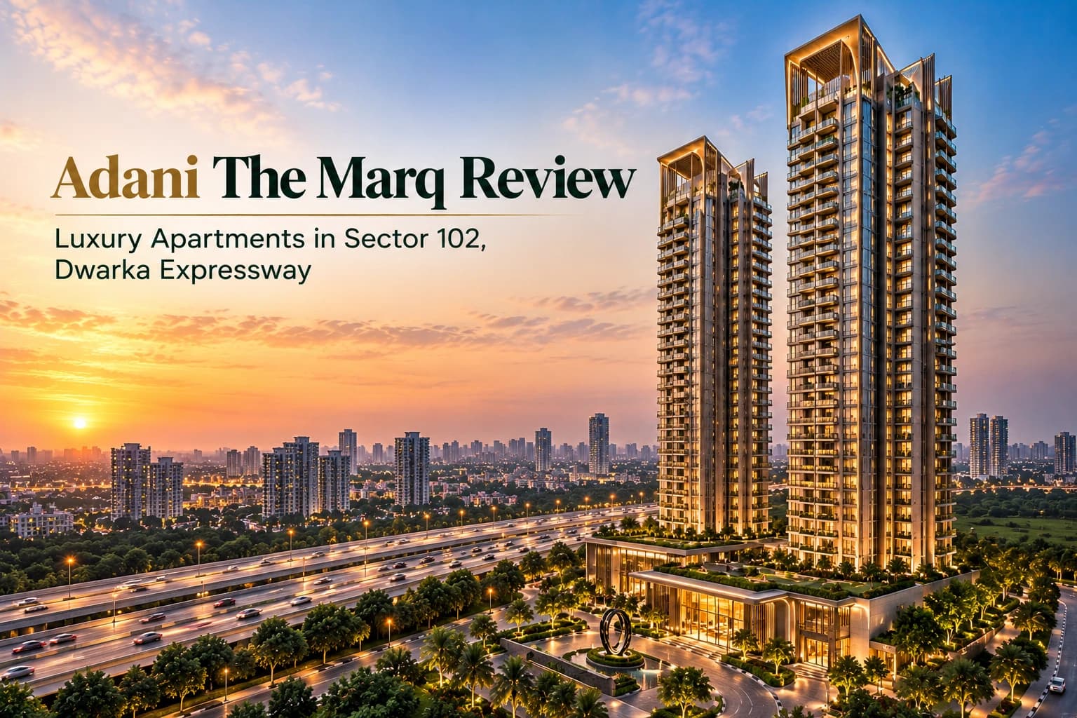 Adani The Marq Review: Sky-High Living on Dwarka Expressway