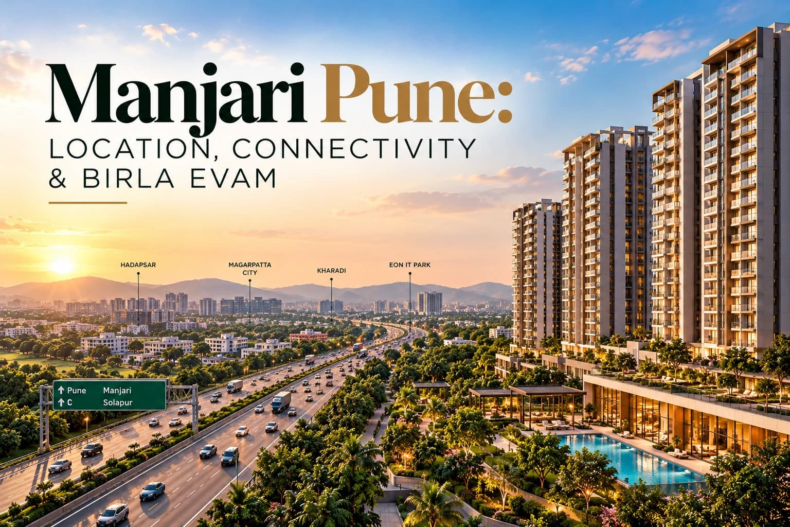 Manjari, Pune: Affordable Branded Homes Next to Hadapsar